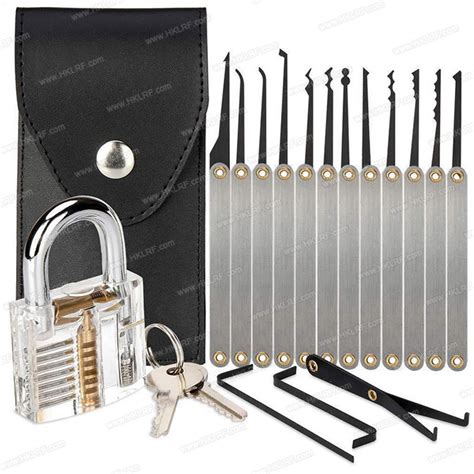 VINTAGE UNLOCK LOCKSMITH PRACTICE LOCK PICK SET